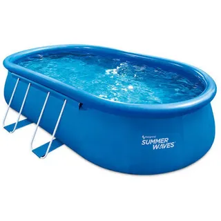 Summer Waves Quick-Up Pool Komplett-Set 549 x 305 x 107 cm Blau