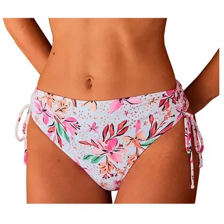 Roxy Beach Classics Lace Up - White Happy Tropical Swim S