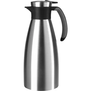 Emsa Soft Grip edelstahl/schwarz 1,5 l