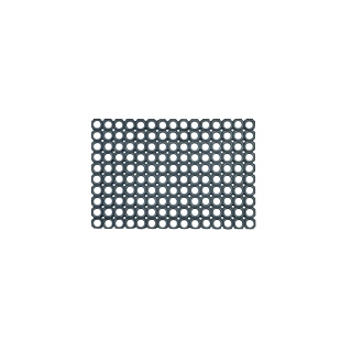 Golze Quadro Türmatte, schwarz 0326080 , Maße (B x L): 80 x 120 cm