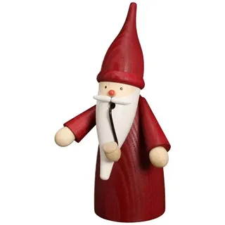 Seiffener Volkskunst eG Räuchermann Traditionswichtel 16 cm rot