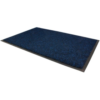 Fußmatte GREEN & CLEAN, Primaflor-Ideen in Textil, rechteckig, Höhe: 8 mm, Schmutzfangmatte, In- und Outdoor geeignet, waschbar blau 90 cm x 150 cm x 8 mm