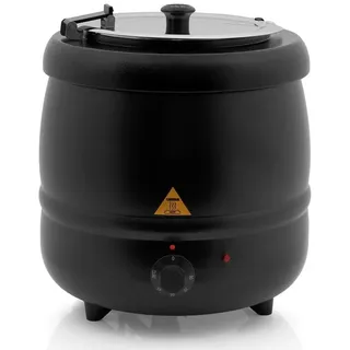 Mahlzeit Suppenkessel Elektrisch 8 Liter, Suppentopf mit herausnehmbarem Edelstahl Einsatz, bis 80°c | Mahlzeit