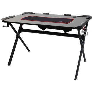 Mendler HWC-11 Gaming Desk schwarz