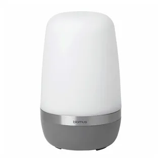 BLOMUS Außenleuchte Edelstahl 15,4 cm Akku grau