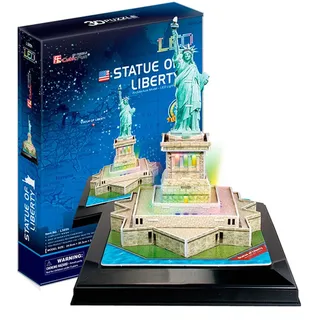Cubic Fun Cubicfun 3D Puzzle Freiheitsstatue Led-lichter Cubic Fun - Multicolor - One Size