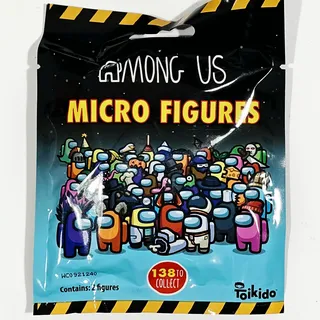 Toikido Official Innersloth Sammelfiguren AMONG US MICRO FIGURES 2 Figuren Pack