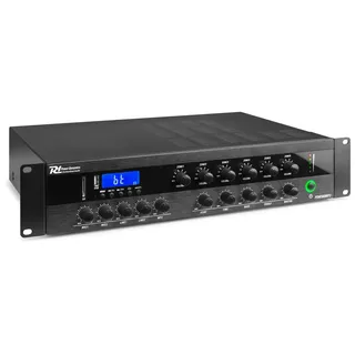 Power Dynamics PDW500MP3 PA-Mixer-Verstärker 500W/100V 6 Zonen