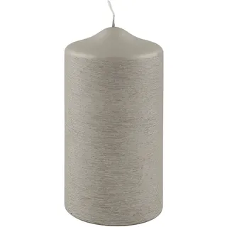 Kerze CANDLE (DH 8x15 cm) - grau - DH 8x15 cm