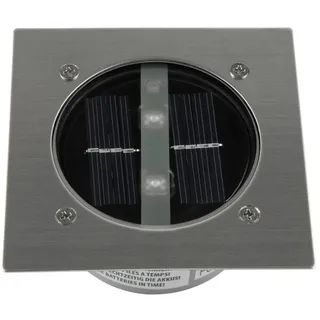 RANEX Bodeneinbauleuchte 1 LED quadratisch Edelstahl (gebürstet)