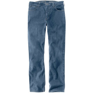 Carhartt Rugged Flex Straight Tapered Jeans, blau, Größe 34