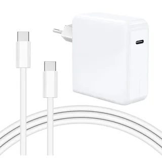 MacBook Ladekabel, 96W USB C Ladegerät für Mac Book Pro/Mac Book Air 16 15 14 13 Zoll, M5 M4 M3 M2 M1 Mac Laptop Series, iPad Pro 12.9/11 Zoll und alle USB-C Geräte (inkl. 2m Ladekabel)