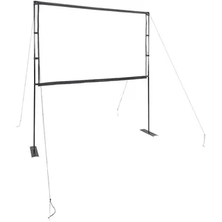 vidaXL Projektionsleinwand mit Ständern 84 Zoll 16:9