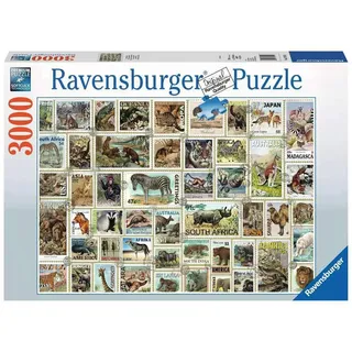 Ravensburger Puzzle 17079 - Tierbriefmarken - 3000 Teile
