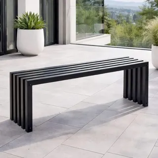 DanDiBo Ambiente Ida 120 x 44 x 117 cm Schwarz