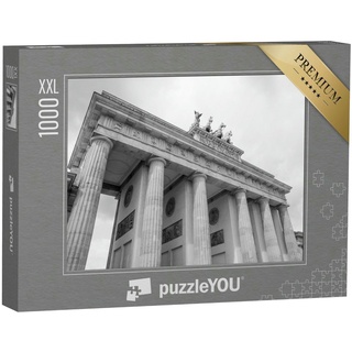 puzzleYOU Puzzle Brandenburger Tor: Wahrzeichen von Berlin, 1000 Puzzleteile, puzzleYOU-Kollektionen Brandenburger Tor