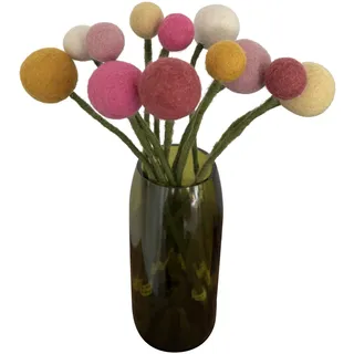 Én Gry & Sif - Filzblumen Strauß Blumen aus Filz - Blumenstrauß - handgemacht (Morgentau)