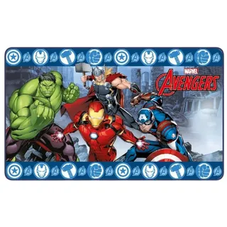 COFI 1453 Avengers Schaumstoff-Matte – Komfortabler Teppich für kleine Fans, 45x75 cm
