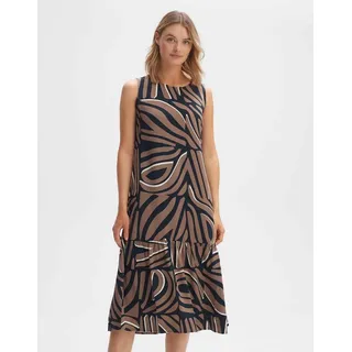 Opus Damen Midikleid | Midikleid WICY Oasis A-Linie aus ECOVEROTM Viskose Coal Blue, 34 - 34