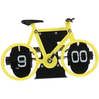 MAGICLULU Uhr in Vintage-Form Mechanische Tischuhr Dekoratives Wohnaccessoire Robustes Fürs Fahrrad