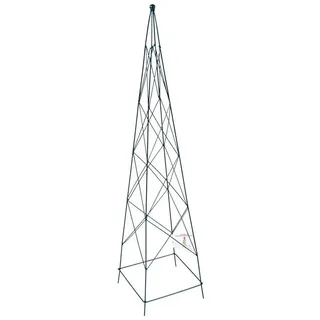 Grüner Jan Rankhilfe Pyramide 90 x 90 cm Metall