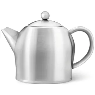Teekanne BREDEMEIJER "Minuet Santhee" Kannen Gr. 1,4 l, silberfarben (edelstahlfarben) Kaffeekannen, Teekannen und Milchkannen