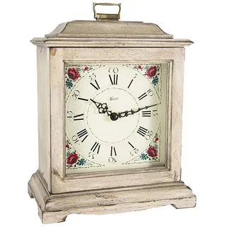 Hermle Tischuhr Quarz Tischuhr - Vintage Weiß - Hermle Modell: 22915-V62114