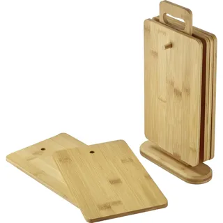 Westmark Frühstücksbrettchen Bambus 7-tlg. 15 x 25 cm Beige