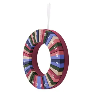 REMEMBER Adventskalender Kranz 31 cm