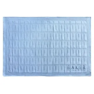 Babydecke Baker By Ted Baker Gestrickte Decke, Baker by Ted Baker blau