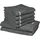 Handtuchset schiefer 6-tlg.