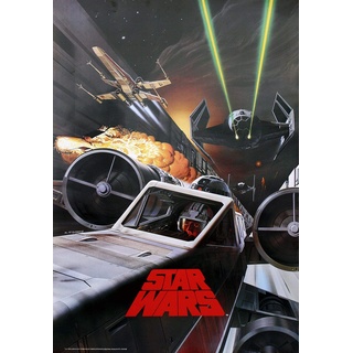 Close Up Star Wars Poster Battle in Death Star Canal (68,5cm x 101,5cm)