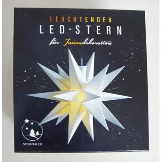 DecoTrend Baby-Stern 8 cm Weiß