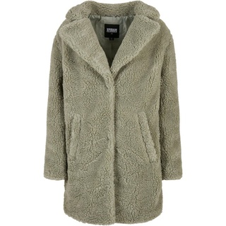 URBAN CLASSICS Parka Urban Classics Damen Ladies Oversized Sherpa Coat (1-St) grün 4XL