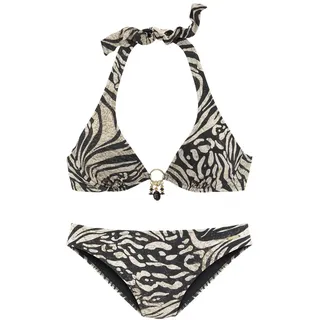 Bruno Banani Bügel-Bikini Damen Braun/Mehrfarbig 36 Cup E
