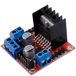 zalati Motor Drive Controller Board L298N Dual H Bridge DC Schrittmotor Treibermodul Kompatibel mit Arduino
