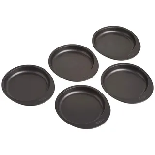 Wilton 2105-0112 Cake Pan Easy Layers, Backform, Stahl, 15 cm, anthrazit, 5 Einheiten