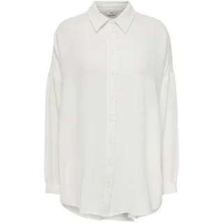 Only Longbluse ONLTHYRA Weiß M
