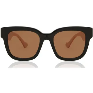 Gucci Gg0998s Brille, Schwarz-Rosa-Braun, 56 Damen, Schwarz-Rosa-Braun, 50 - 50 (M)