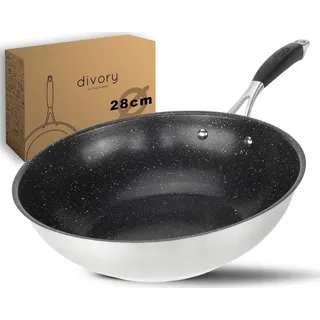 DIVORY Wokpfanne 28 cm