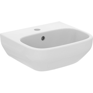 Ideal Standard Handwaschbecken i.life A 40x36 cm 1 Hahnloch mit Überlauf Weiß