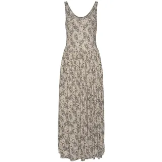 VIVANCE Midikleid Damen beige-bedruckt Gr.34