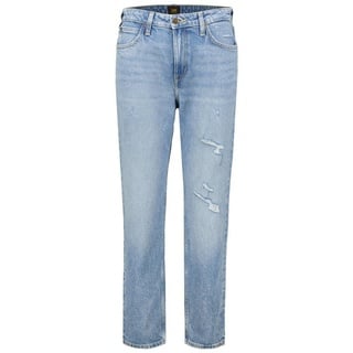 Lee® 5-Pocket-Jeans Damen Jeans CAROL STONE STRAIGHT FIT (1-tlg) blau 29/31