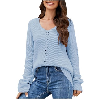 AFAZ New Trading UG 2-in-1-Pullover Pullover damen sale pullover damen winter pullover V-Ausschnitt XXL