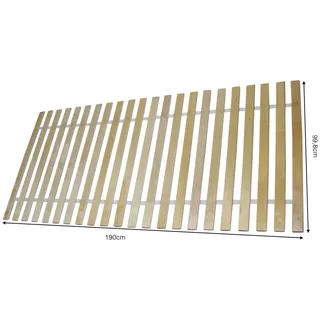 Rollrost, Clamaro, Rollrost Lattenrost Bettrost 12mm gerade stabile Multiplex Latten von CLAMARO NEU 100 cm x 200 cm