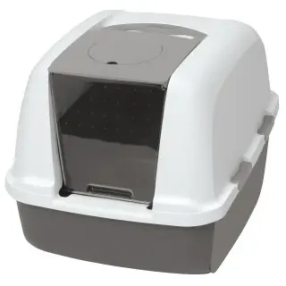 Catit Katzentoilette Jumbo 57x46x50cm Grau