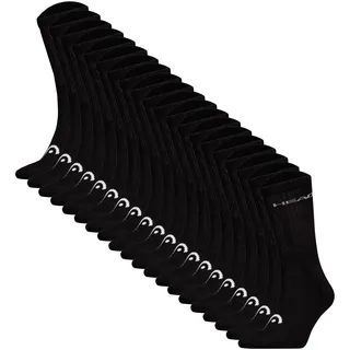 Head ELEMENTS ALL SPORTS CREW Socken 20er Pack Schwarz 43-46