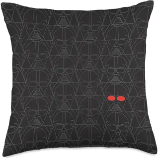 Star Wars Darth Vader Helmet Print Throw Pillow, 18x18, Multicolor