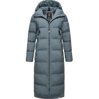 Ragwear Damen Wintermantel warmer wasserdichter und atmungsaktiver Steppmantel mit Kapuze Patrise YOUMODO Grey Gr. 5XL - 5XL