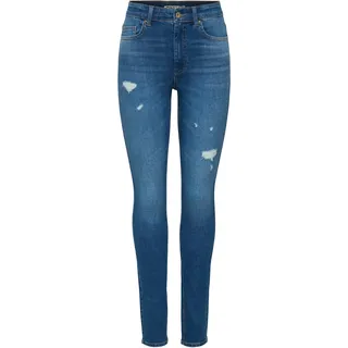 Only Skinny-fit-Jeans »ONLBLUSH HIGH WAIST DES DNM«, Gr. XS (34) Länge 30, Medium Blue denim), , 37590127-XS Länge 30